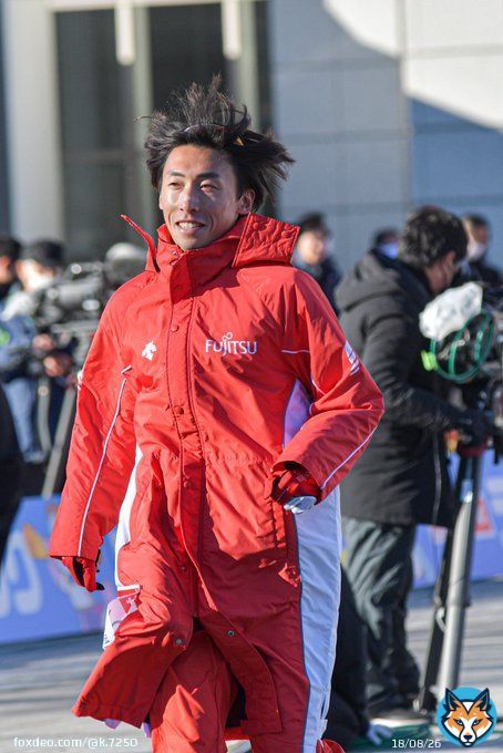 #ニューイヤー駅伝  1区 塩澤稀夕 (富士通) 小松陽平 (日立物流) 市村朋樹 (サンベルクス) 名取燎太 (コニカミノルタ)  みんながんばれ〜⸜(* ॑꒳ ॑* )⸝！！