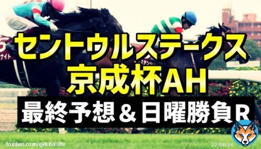 \ セントウルステークス＆京成杯AH / \u25c9先週札幌＆小倉2歳S本命1着 \u25c9紫苑S\u25ceライラック6人気3着！ \u25c9土曜勝負レースは3戦2勝！ 日曜重賞も結果出せるよう一生懸命妄想済。 とにかくセントウルステークスが色んな意味で楽しみ。  ＊フォローRTしたら無料で読めます。