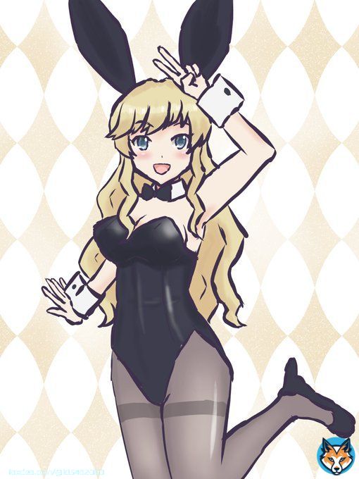 バニー唯ちゃんです #デレマス版深夜の真剣お絵かき60分1本勝負 #大槻唯