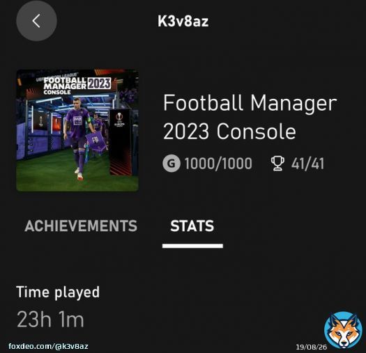 Backlog getting cleared!  #fm2023 #GamePass #achivements