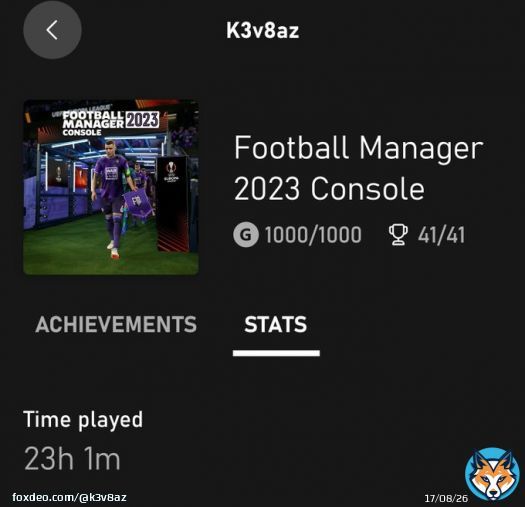Backlog getting cleared!  #fm2023 #GamePass #achivements