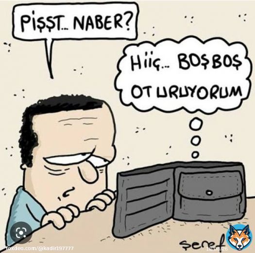 #MaasAzDertCok bug&uuml;nlerde ben ve c&uuml;zdanım