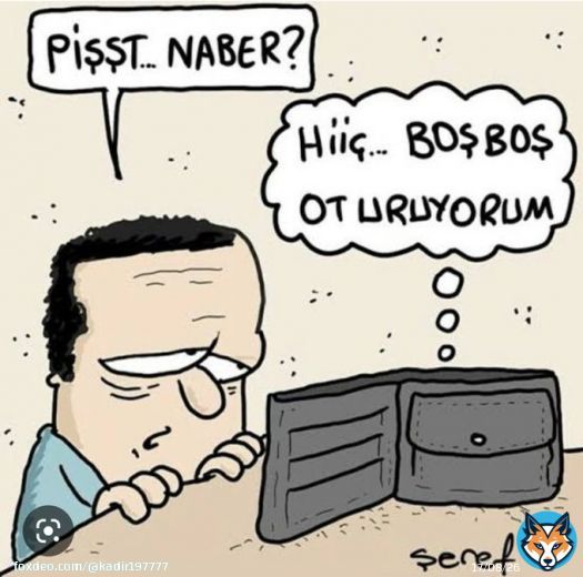 #MaasAzDertCok bug&uuml;nlerde ben ve c&uuml;zdanım