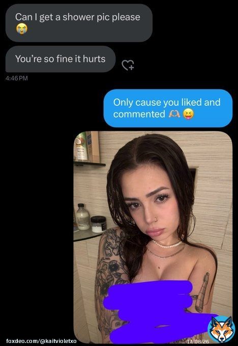 Proof im a sender  Iike and say &lsquo;hi&rsquo; for a shower pic in dms