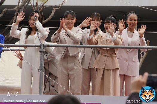 Little Glee Monster～名古屋ウィメンズマラソン2023 スタート地点イオン前(3月12日)　#LittleGleeMonster #リトグリ #名古屋ウィメンズマラソン