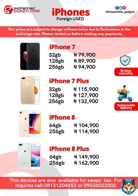 Our iPhone price listing   #JellyBeanByBigOzed #HappyNewMonth #Kuda #ObiDattiInSokoto #Enzo #February2023 #YulEdochie #WakandaForever #Wembley #MUNNFO #NEWKEYS #P.O.S