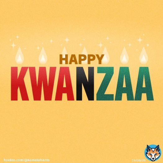 From lighting the Kinara's red, black, and green candles to spending time with my loved ones, our Kwanzaa celebrations are some of my favorite memories.   Wishing you a safe and happy Kwanzaa.