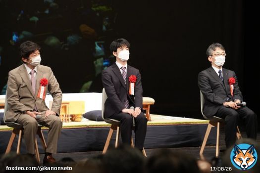 岡崎将棋まつり トークショー第2部 石田和雄九段 佐藤康光九段 藤井聡太六冠 杉本昌隆八段 室谷由紀女流三段