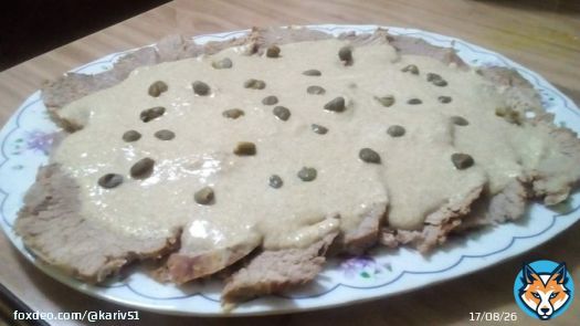 Hay algo mas noble que la salsa del Vitel Tone...?