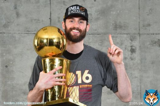 Dear Kevin Love,  Thank you for completing the best trio in Cleveland Cavaliers history.  Thank you for the greatest defense on Steph Curry there's ever been.  Thank you for helping to make Cleveland a city of CHAMPIONS