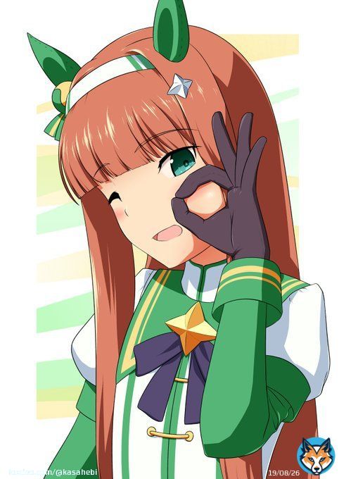 ファン感謝祭でノリノリでファンサするスズカさん ファル子と活動してきて慣れてきたのかな？ #ウマ娘 #サイレンススズカ