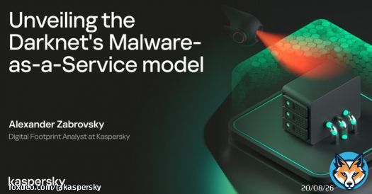 Curious about the Darknet's Malware-as-a-Service?  Alexander Zabrovsky will unveil it for you. Discover how cybercriminals profit from offering malware services!! Enjoy our recorded webinars