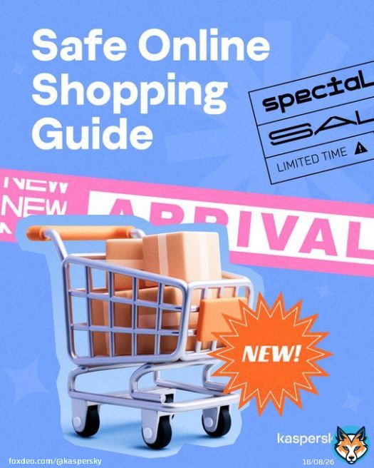 Web skimmers: why are they particularly sneaky and dangerous? We'll explain it to you!  Here's our FREE guide   #onlineshopping #scam #fraud #tips #lifehacks #kaspersky #cybersecurity #antivirus
