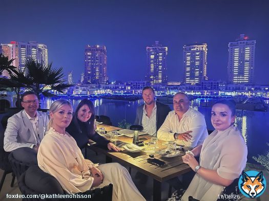 ..Great evening in Doha \ud83d\udc9c