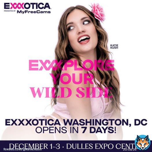 Do you have your tickets yet?  EXXXOTICA DC is just SEVEN DAYS away! Tickets are STILL ON SALE, you can still SAVE UP TO $30 when using code: BLOWOUT.    Take advantage of the Black Friday Sale while you still have a chance! Tickets are on sale now!: