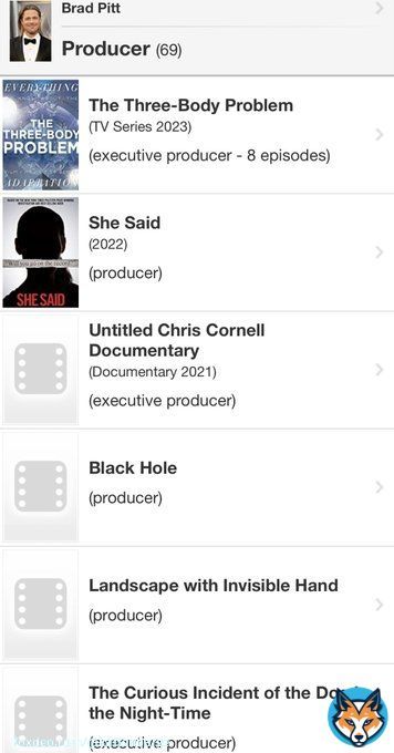 Keep in mind, the Brad Pitt plane allegations came out in 2016. This is just some of the work he&rsquo;s gotten and produced since then &mdash; note he&rsquo;s producing the MeToo movie