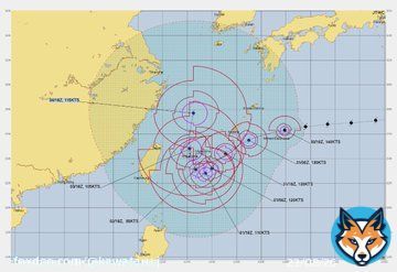 The US Joint Typhoon Warning Center has updated Super Typhoon 12W (Hinnamnor) and Tropical Depression 13W forecast track. #JTWC#Typhoon#Hinnamnor#Muifa#台風#台風11号#ヒンナムノー#台風12号#ムイファー#台風情報 Details