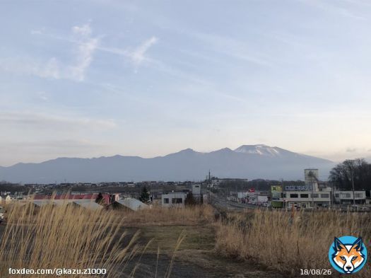 |･д･｡)ｵﾊ7℃（6:03） #イマソラ #浅間山 #佐久市 #八ヶ岳連峰