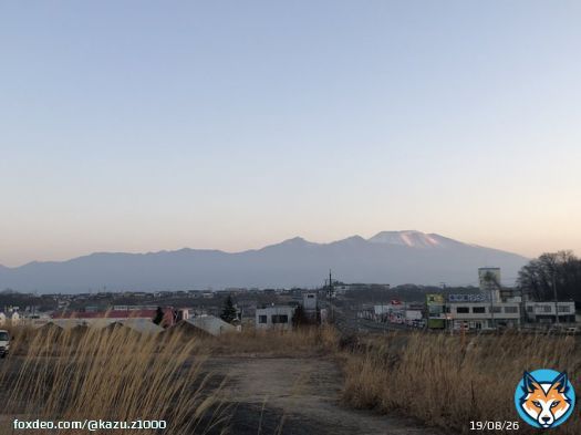|･д･｡)ｵﾊ-2℃（6:04） #イマソラ #浅間山 #佐久市 #八ヶ岳連峰