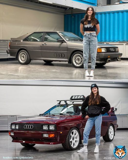The 4th and final episode of my 16-year-old daughter Lia buying, tearing down, rebuilding and now driving her &lsquo;85 Audi Ur Quattro will be live at 8am PST tomorrow on my YouTube channel. Will her Audi finally do a donut?? Or will itbreak in the attempt? Tune in to find out!