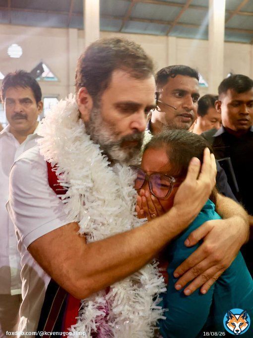 Love.   Peace.   Harmony.  Healing.  Hope.   Rahul Gandhi.