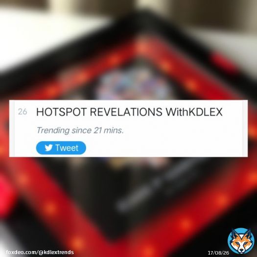 And we're also trending worldwide. Wow! Your dedication is really unmatched. Thank you everyone :)   HOTSPOT REVELATIONS WithKDLEX #PETAWalangAray