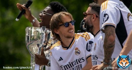 ريال مدريد يجدّد عقد نجمه الكرواتي لوكا مودريتش