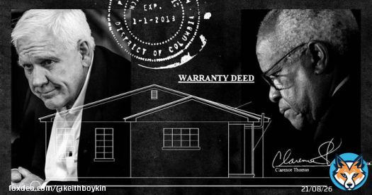Nothing to see here. Just an ordinary billionaire Republican donor who collects Nazi memorabilia buying property in Savannah, Georgia from a Supreme Court Justice who never disclosed it, in violation of the law requiring him to do so.