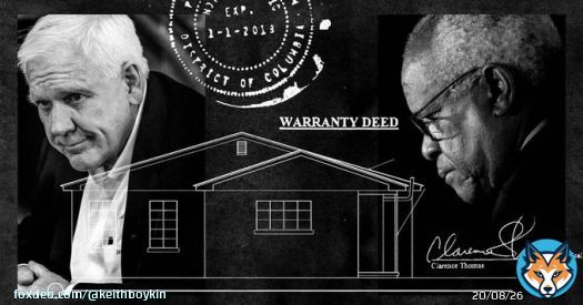 Nothing to see here. Just an ordinary billionaire Republican donor who collects Nazi memorabilia buying property in Savannah, Georgia from a Supreme Court Justice who never disclosed it, in violation of the law requiring him to do so.