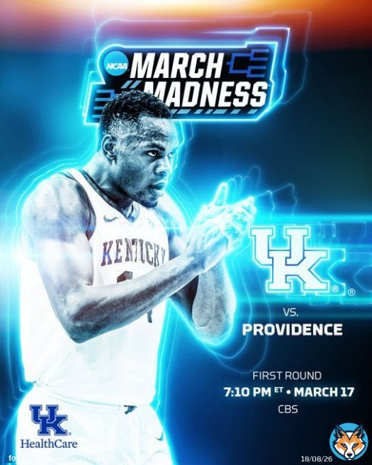 It's #MarchMadness time!   Providence  Greensboro, NC  7:10 p.m. ET  CBS  @UKSportsNetwork
