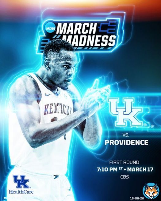 It's #MarchMadness time!   Providence  Greensboro, NC  7:10 p.m. ET  CBS  @UKSportsNetwork