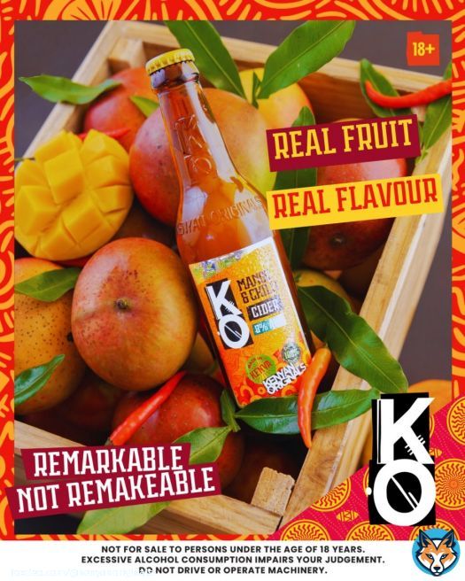 Ever wondered why our Mango & Chilli cider tastes so good? It’s the REAL deal - made with juicy mangoes and fiery chillies freshly picked from Kenyan farms. That’s what gives it that delicious flavour. Real fruits, remarkable taste. #kenyanoriginals #remarkabalenotremakable