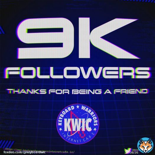 kwic://9000  Thank you all for your support, we have officially reached 9k follows on Twitter!  #KWIC #CNFT #CNFTCommunity #Cardano #NFT #NFTCommunity #ADA #Bitcoin #OrdinalNFTs