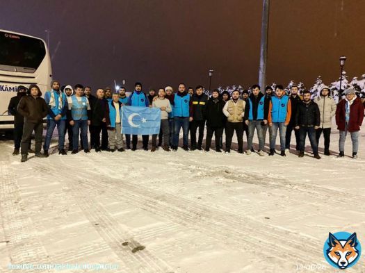 My Uyghur Muslim brothers are travelling to southern Turkiye  to help earthquake victims.   A people who endured genocide aiding a people who embraced them into their country.