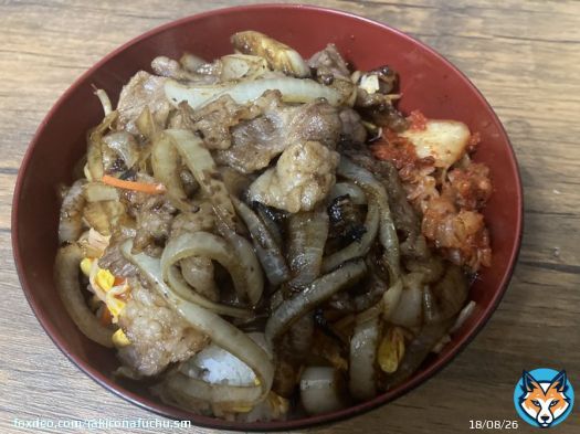 カルビ丼からの 豚キムチ丼からの #日経新春杯  あっ昨日の夜ご飯と今日のお昼ご飯です  \u25ceヤマニンゼスト \u25cbプラダリア \u25b2イクスプロージョン \u25b3プライドランド  #つぶやキコーナ #キコーナ府中店 #59って障害馬ですか\u2047
