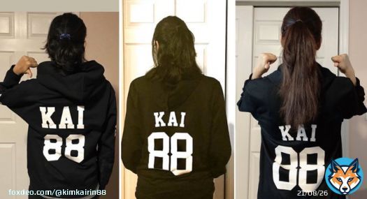 As the hair grows, my love for Jongin is growing too   Jokes apart - Even if i end up cutting my hair, my love will keep growing..  #KAI #obsessedwithkai @weareoneEXO
