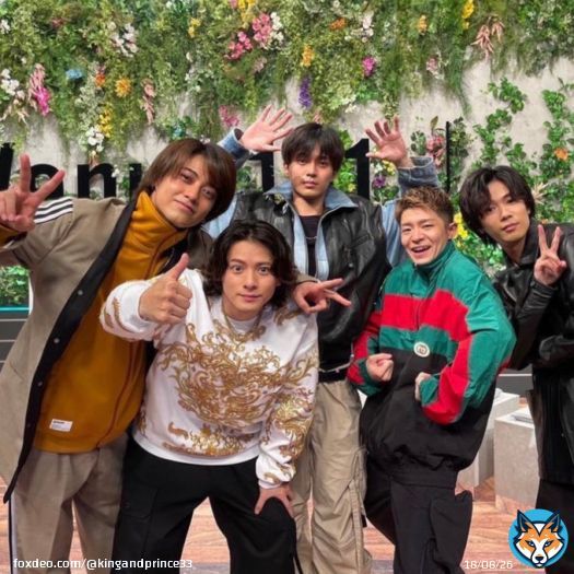 King & Prince Instagram更新    #KingandPrince #キンプリ5人にありがとう  #平野紫耀 #永瀬廉 #髙橋海人 #岸優太 #神宮寺勇太