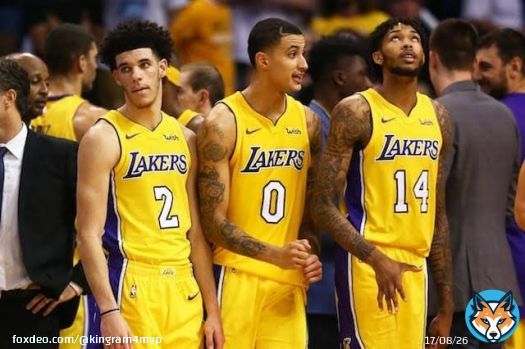 Man lakers really had a team of   Lonzo  Clarkson  Ingram  Kuzma  Randle  Bench Caruso  Payton II Hart Nance Jr  Thomas Bryant Zubac  All at the same time