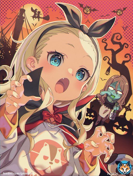 ハッピーハロウィン\u266aクルミちゃん #リコリコ