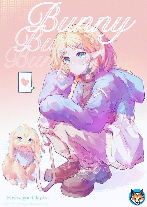 （重新调了个色，，推文不能编辑所以重新发 #BOTW  #Zelink #Zelda #ゼルダの伝説