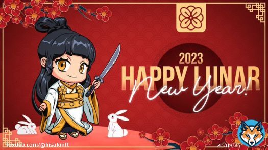 May this new year bring growth, prosperity, and a renewed sense of purpose as we continue to strive for a brighter future for all.   Wishing our Kisaki family a happy Lunar New Year!    #Kisaki #LunarNewYear2023
