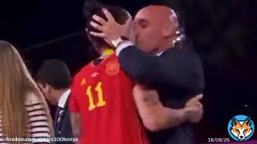 Spanish FA president has apologised for kissing Jenni Hermoso after Spain's World Cup win. The country&rsquo;s acting sports minister, Miquel Iceta, described the gesture as &ldquo;unacceptable&rdquo; and demanded that Rubiales offer an explanation aand apology. #ChitoAndKwambox