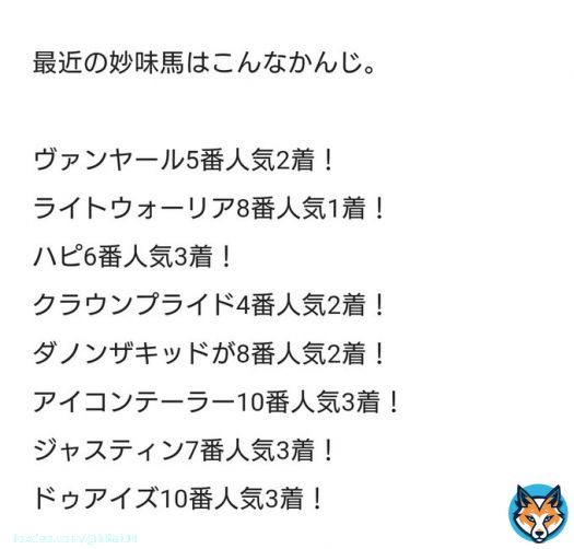 ターコイズSの指数１位馬と妙味馬！  最近は妙味馬が良く絡みます！(画像参照)  指数１位馬と２位馬も載せておきました！  フォローRTいいねしたら無料で読めます。  #BOOKERS