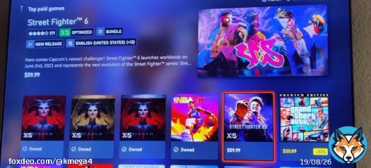 Oh btw SF6 is in the top 5 in sales on Xbox.. I guess we can put that narrative to bed saying Xbox gamers don't buy games