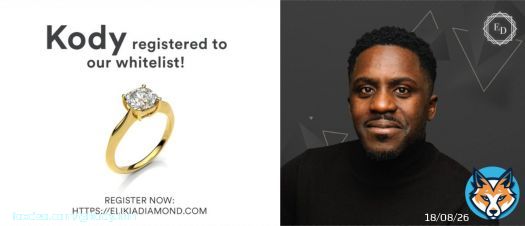 Welcome @Kody_Kim to our whitelist Subscribe at  to take part to the private sale #nft #NFTs #NFTProject #blockchain #Diamond #jewelry #jewellry #engagementring #NFTCommumity