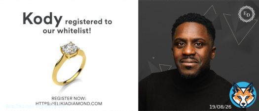 Welcome @Kody_Kim to our whitelist Subscribe at  to take part to the private sale #nft #NFTs #NFTProject #blockchain #Diamond #jewelry #jewellry #engagementring #NFTCommumity