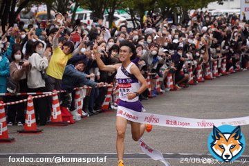 コマスポによる本日の実況ツイートは以上になります! 第34回 #出雲駅伝 で駒澤大学陸上部は9年ぶり4度目の優勝をすることができました ご覧いただいた皆様、誠にありがとうございました 今後も駒大スポーツをよろしくお願いいたします #駒澤 #駒大 #コマスポ #駒大陸上部 #原点と環