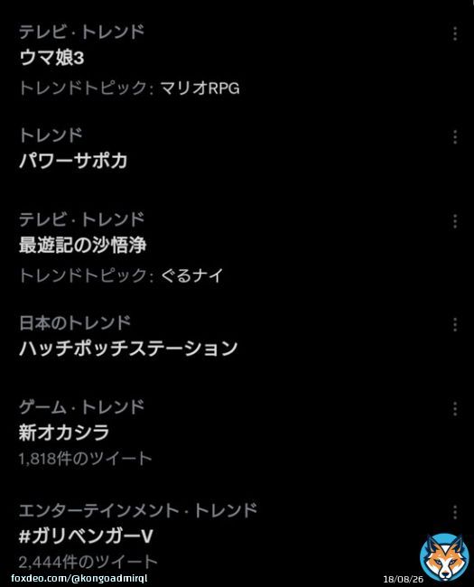 ハッチポッチ2ってトレンド入ってたから まさかハッチポッチステーションの 続編か何かと思ったら全然違くて しかもそのせいで ハッチポッチステーション トレンド入りしてんじゃねーか&hellip;&hellip;