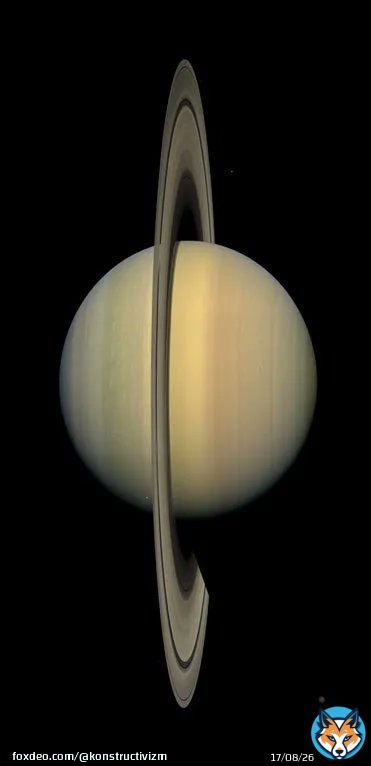In space, there's no up or down Credit: NASA