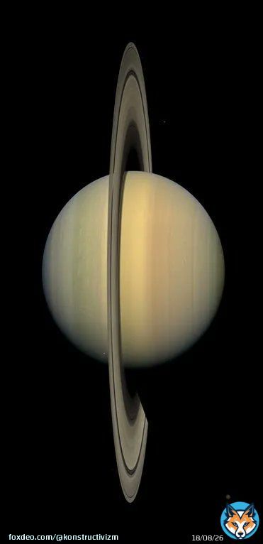 In space, there's no up or down Credit: NASA